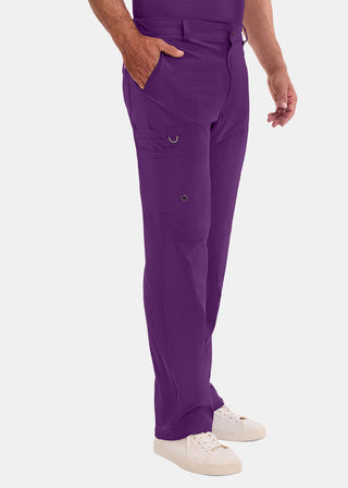 Cherokee Infinity Mens Antimicrobial Fly Front Cargo Pant