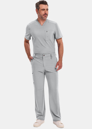 Cherokee Infinity Mens Antimicrobial Fly Front Cargo Pant