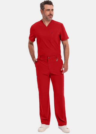 Cherokee Infinity Mens Antimicrobial Fly Front Cargo Pant