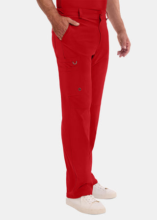 Cherokee Infinity Mens Antimicrobial Fly Front Cargo Pant