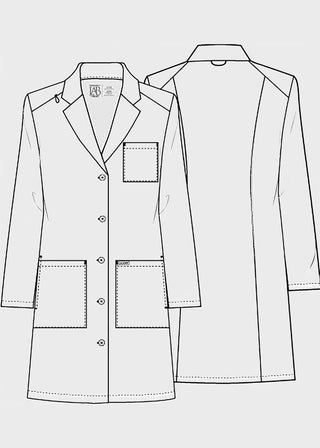 Cherokee Project Lab Women's Modern Classic Fit Lab Coat
