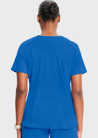 Cherokee Infinity Women's Rib-Knit Insets At V-Neck Top