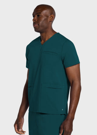 Cherokee Atmos Men's V-Neck 3 Pocket Scrub Top