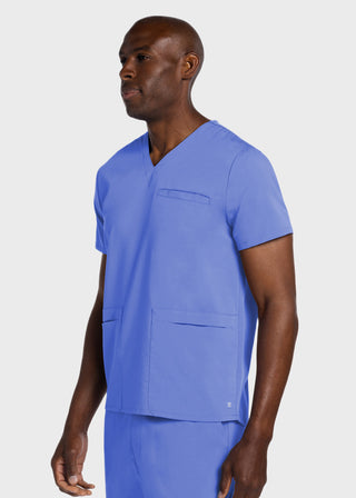Cherokee Atmos Men's V-Neck 3 Pocket Scrub Top