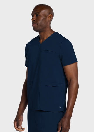 Cherokee Atmos Men's V-Neck 3 Pocket Scrub Top