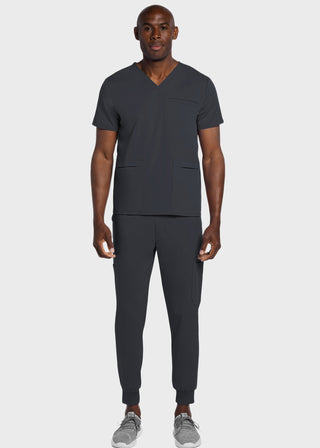 Cherokee Atmos Men's V-Neck 3 Pocket Scrub Top