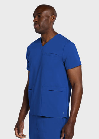 Cherokee Atmos Men's V-Neck 3 Pocket Scrub Top