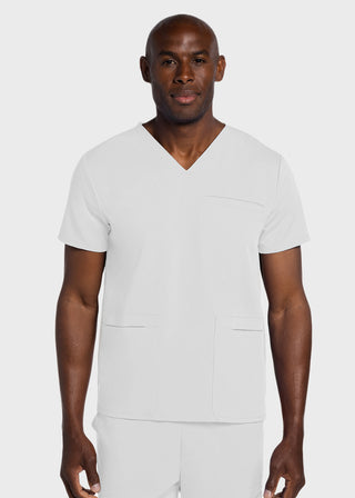 Cherokee Atmos Men's V-Neck 3 Pocket Scrub Top