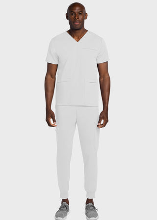 Cherokee Atmos Men's V-Neck 3 Pocket Scrub Top