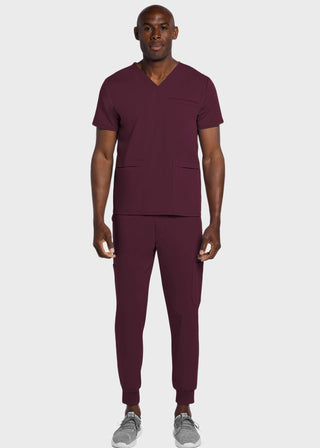 Cherokee Atmos Men's V-Neck 3 Pocket Scrub Top