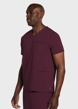 Cherokee Atmos Men's V-Neck 3 Pocket Scrub Top