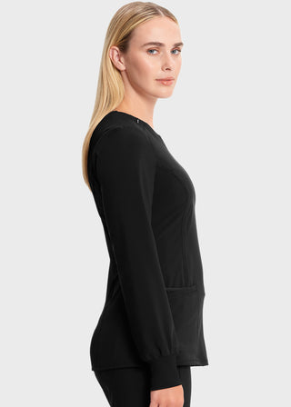 Cherokee Infinity Women's Contemporary fit, long sleeve V-neck top