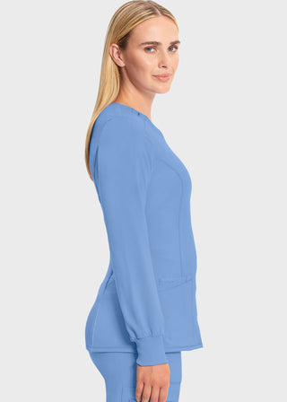 Cherokee Infinity Women's Contemporary fit, long sleeve V-neck top