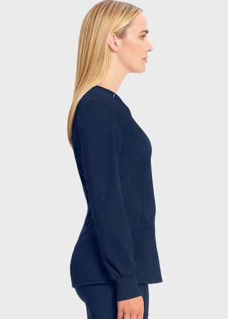 Cherokee Infinity Women's Contemporary fit, long sleeve V-neck top