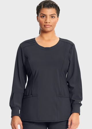 Cherokee Infinity Women's Contemporary fit, long sleeve V-neck top