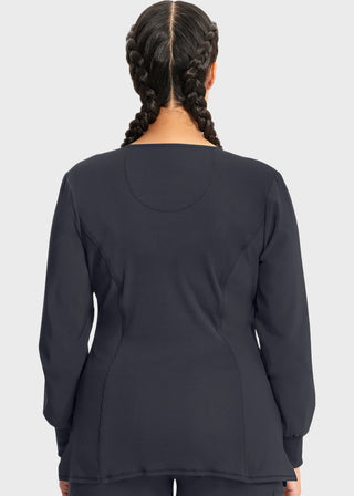 Cherokee Infinity Women's Contemporary fit, long sleeve V-neck top