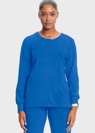 Cherokee Infinity Women's Contemporary fit, long sleeve V-neck top