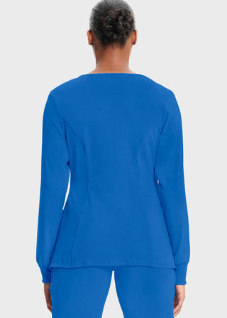 Cherokee Infinity Women's Contemporary fit, long sleeve V-neck top