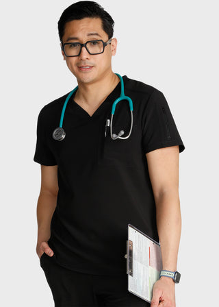 Cherokee Men's V-Neck Scrub Top