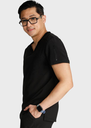 Cherokee Men's V-Neck Scrub Top