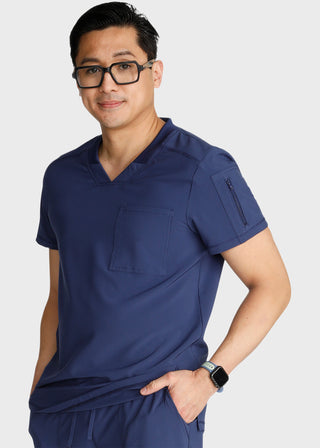 Cherokee Men's V-Neck Scrub Top