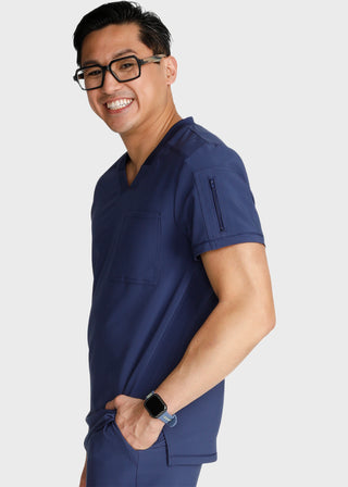 Cherokee Men's V-Neck Scrub Top