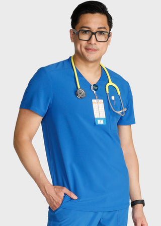 Cherokee Men's V-Neck Scrub Top