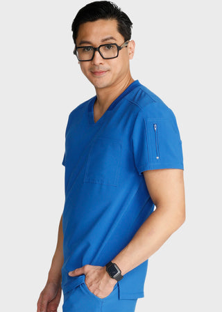 Cherokee Men's V-Neck Scrub Top