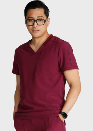 Cherokee Men's V-Neck Scrub Top