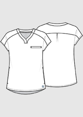 Cherokee Atmos Women's V-Neck Dolman Sleeve Scrub Top