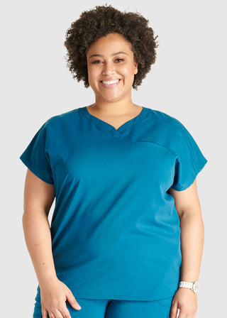 Cherokee Atmos Women's V-Neck Dolman Sleeve Scrub Top