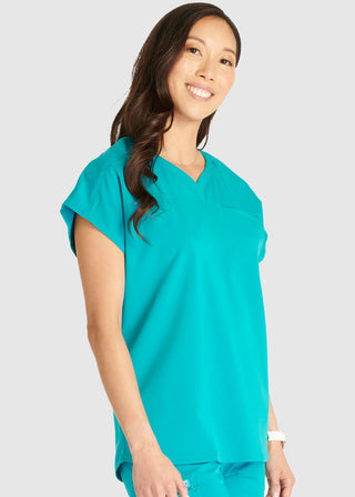 Cherokee Atmos Women's V-Neck Dolman Sleeve Scrub Top
