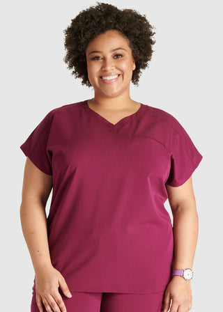 Cherokee Atmos Women's V-Neck Dolman Sleeve Scrub Top
