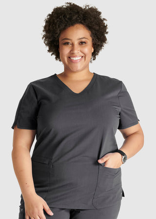 Cherokee Atmos Women's V-Neck 2 Pocket Scrub Top