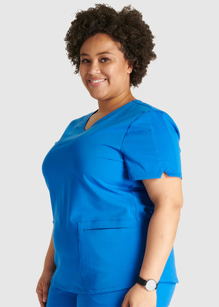 Cherokee Atmos Women's V-Neck 2 Pocket Scrub Top