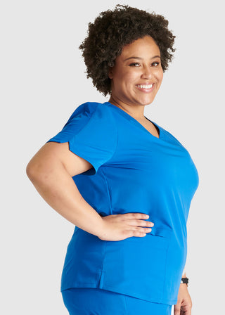 Cherokee Atmos Women's V-Neck 2 Pocket Scrub Top