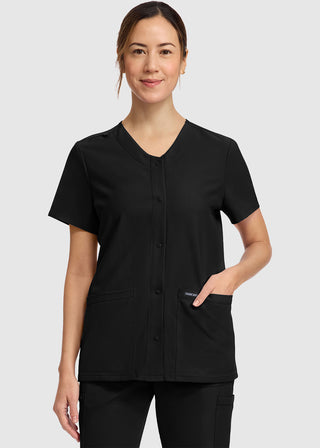 Cherokee WW Originals Ultra Women's Snap-Front Top