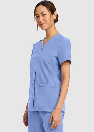 Cherokee WW Originals Ultra Women's Snap-Front Top