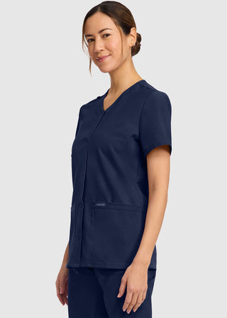 Cherokee WW Originals Ultra Women's Snap-Front Top