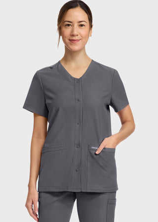 Cherokee WW Originals Ultra Women's Snap-Front Top