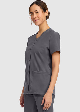 Cherokee WW Originals Ultra Women's Snap-Front Top