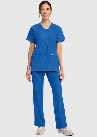 Cherokee WW Originals Ultra Women's Snap-Front Top