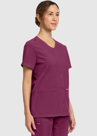 Cherokee WW Originals Ultra Women's Snap-Front Top