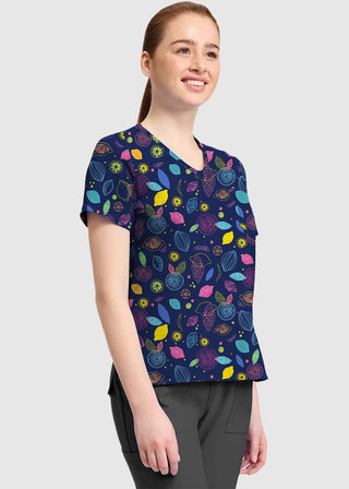 Cherokee Genuine Women's High-Low V-Neck Top