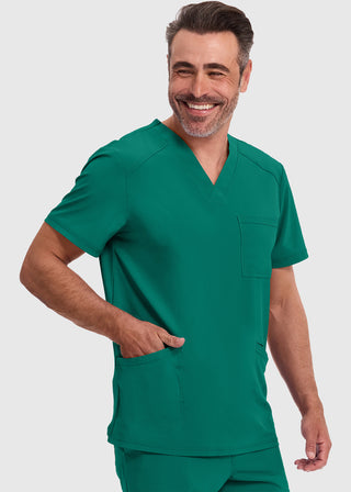 Cherokee Infinity Men's V-Neck Scrub Top