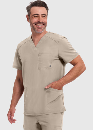 Cherokee Infinity Men's V-Neck Scrub Top