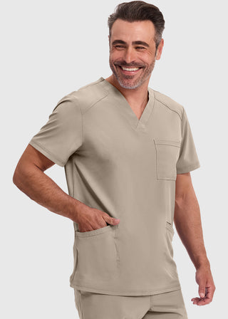 Cherokee Infinity Men's V-Neck Scrub Top