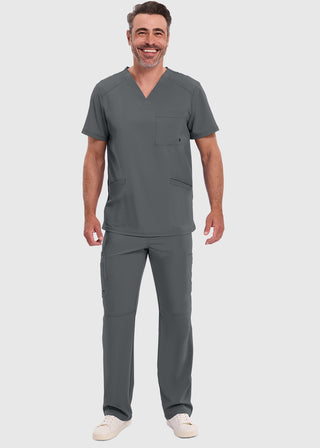 Cherokee Infinity Men's V-Neck Scrub Top