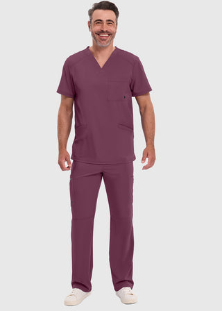 Cherokee Infinity Men's V-Neck Scrub Top