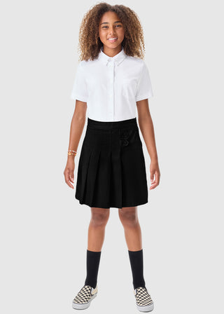 Classroom Uniforms Girls Stretch Pleated Tab Scooter
